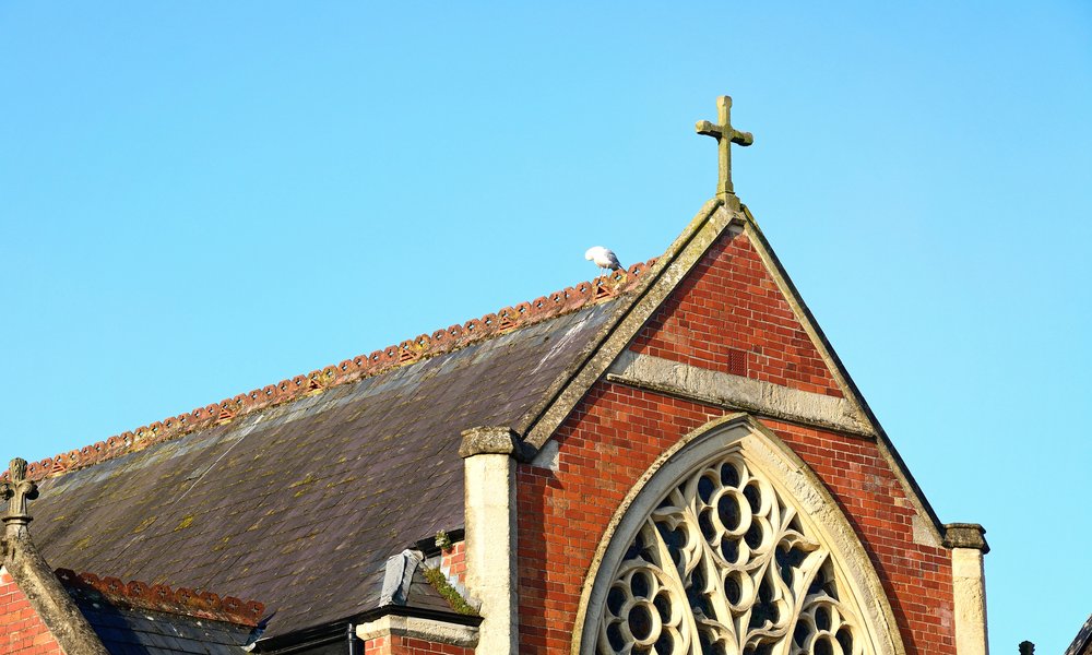 Front view of the Chard Methodist Church, Chard, Somerset, UK