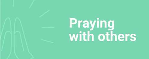 Praying with Others title slide